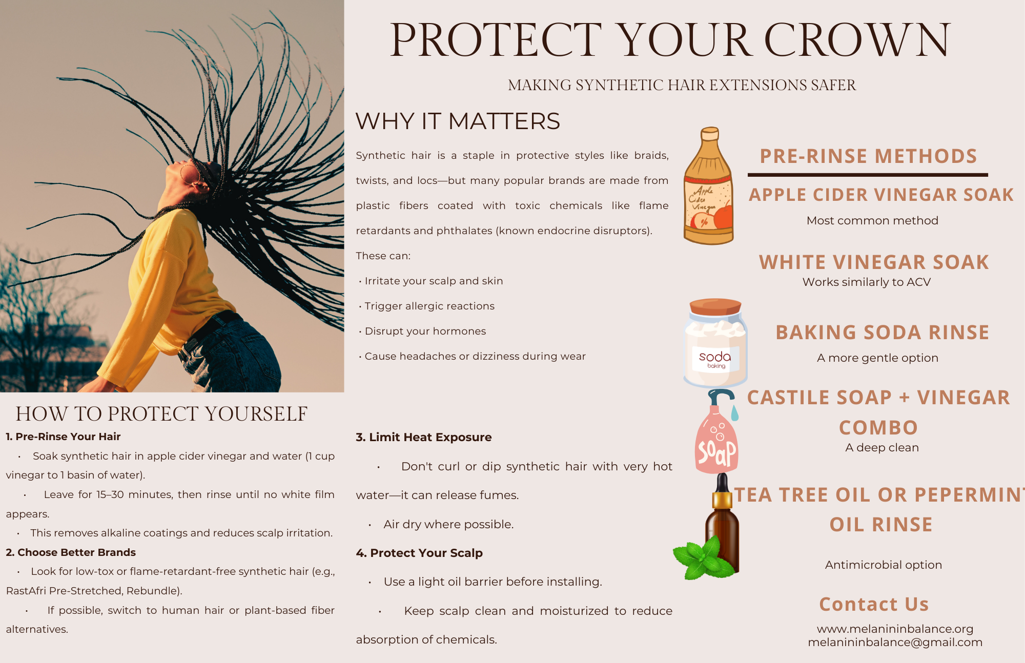 HAIR EXTENSION LEAFLET 1